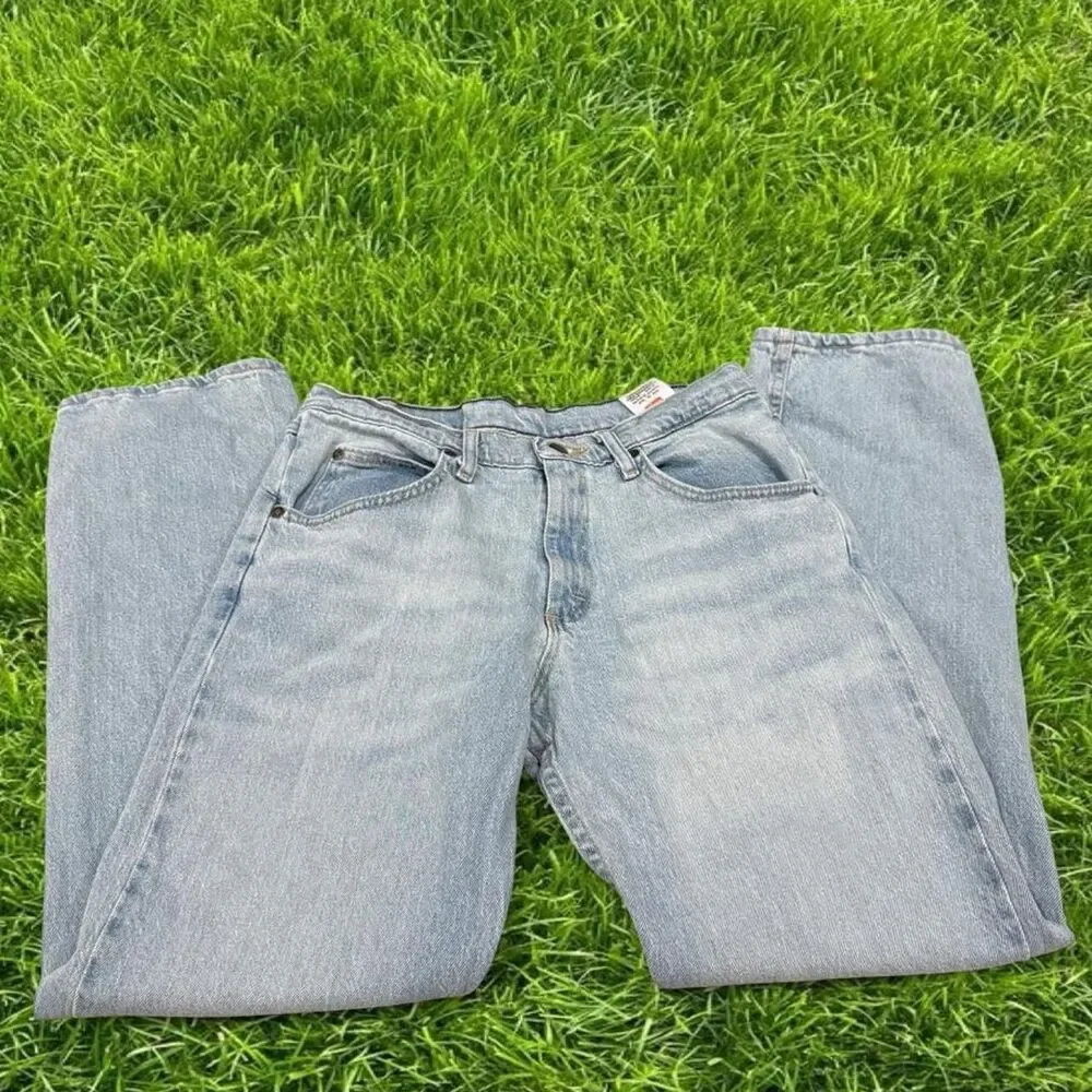 2000s light wash wrangler jeans
